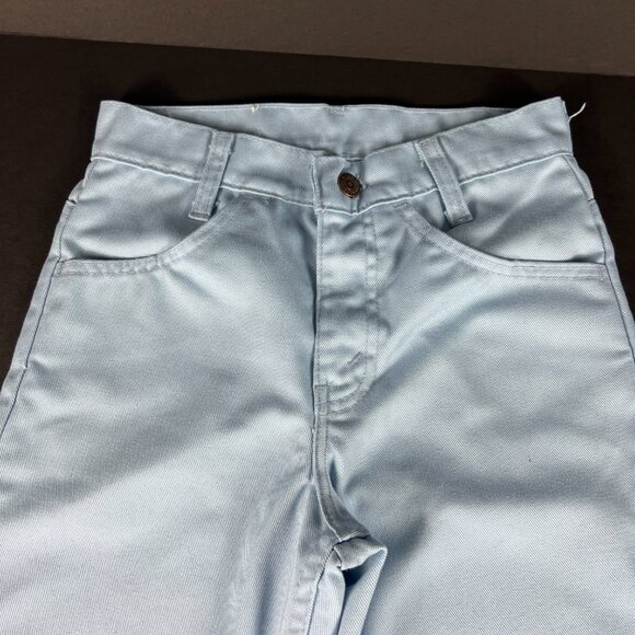 VTG 70s Levi's Jeans Student 24x30* 746 Bell Bottoms Light Blue Denim Tag 26x31 - Picture 2 of 16
